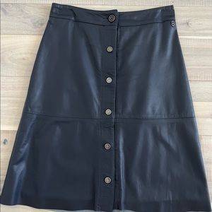 Otto dame leather skirt